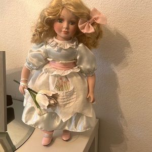 Really sweet porcelain doll.